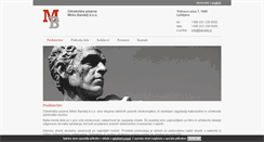 Desktop Screenshot of bandelj.si